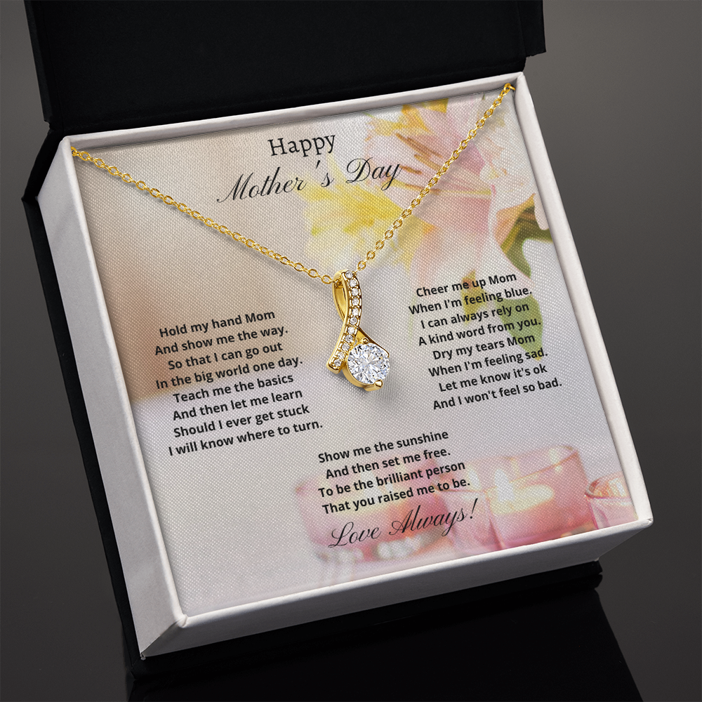 Happy Mother's Day - Hold my hand (Alluring Beauty necklace)