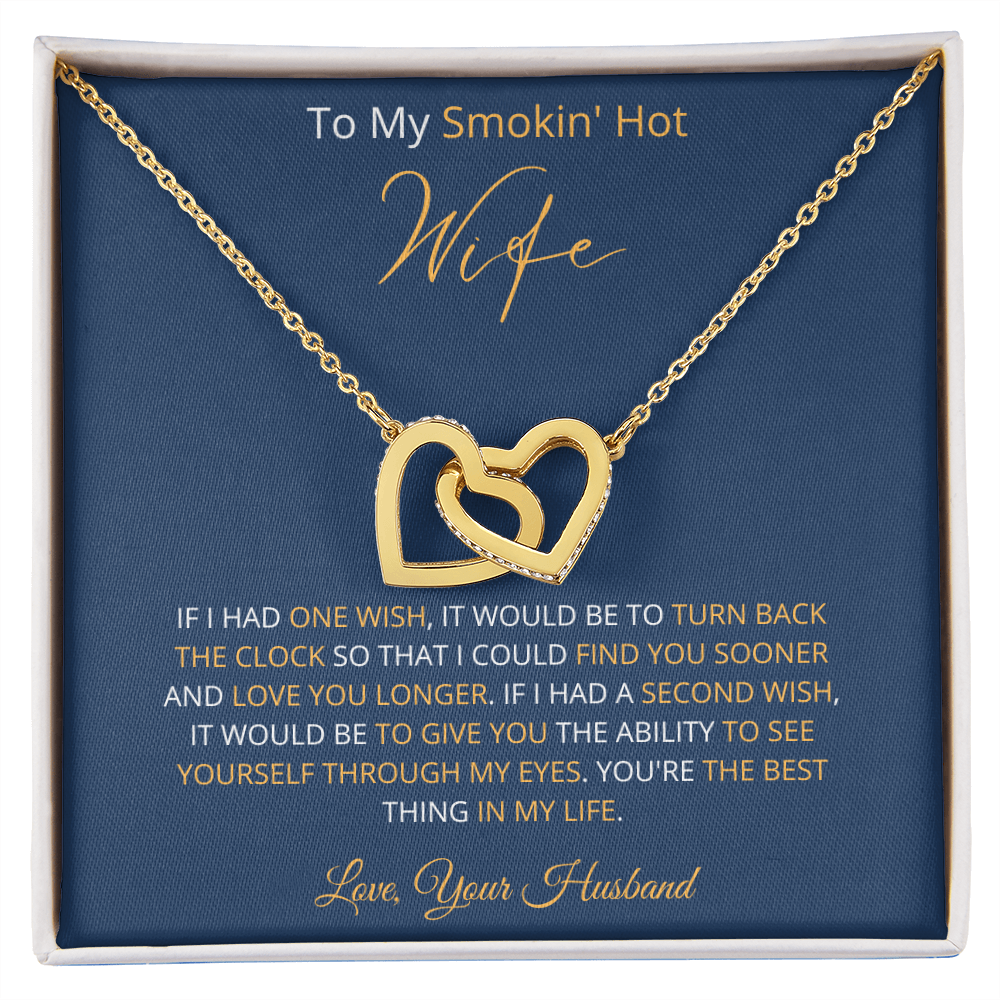 Smokin' Hot Wife - Find You Sooner (Interlocking Hearts necklace)