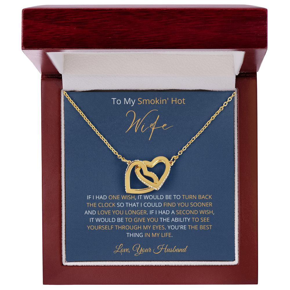 Smokin' Hot Wife - Find You Sooner (Interlocking Hearts necklace)
