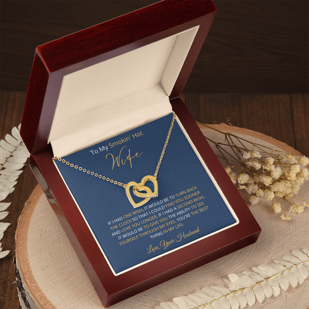 Smokin' Hot Wife - Find You Sooner (Interlocking Hearts necklace)