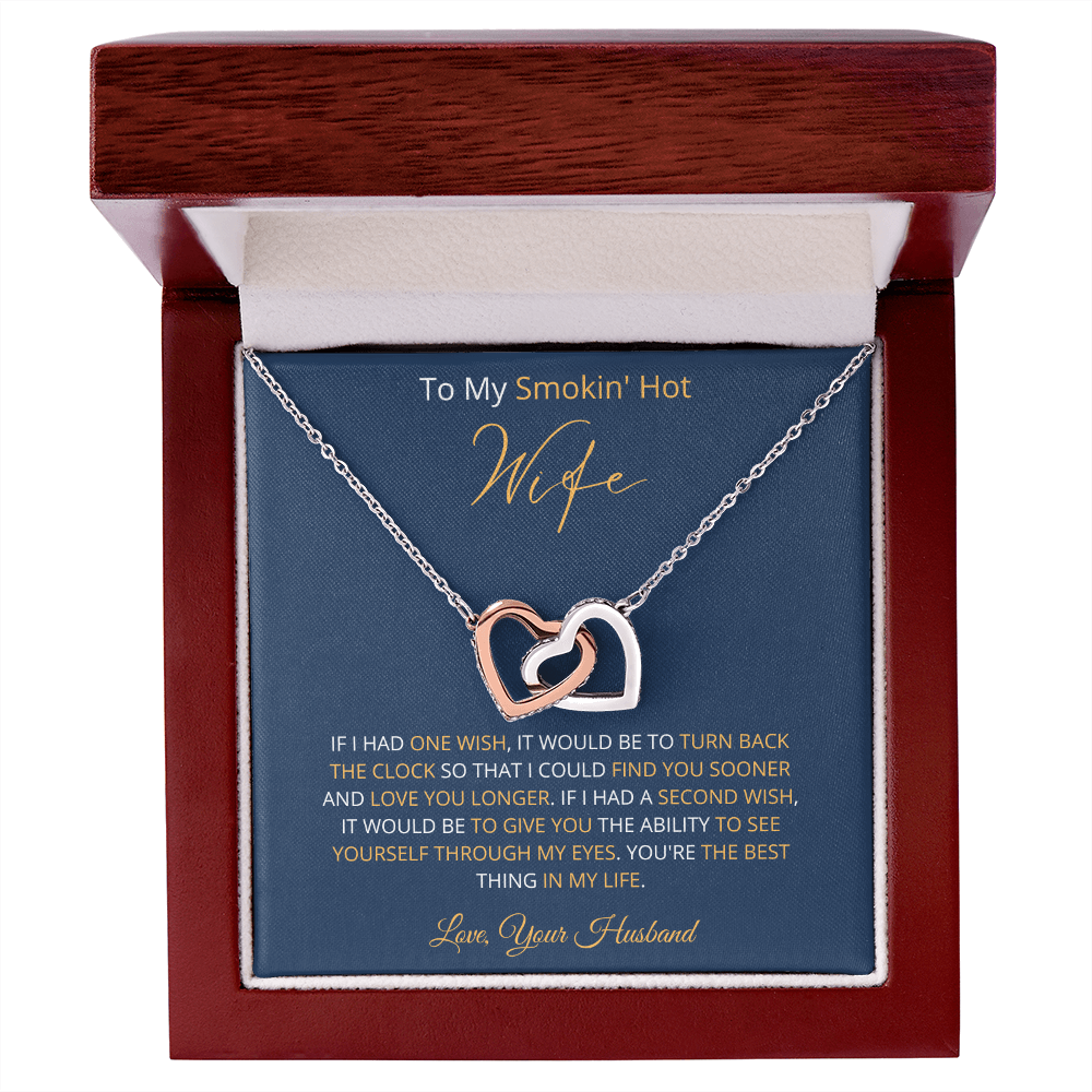 Smokin' Hot Wife - Find You Sooner (Interlocking Hearts necklace)
