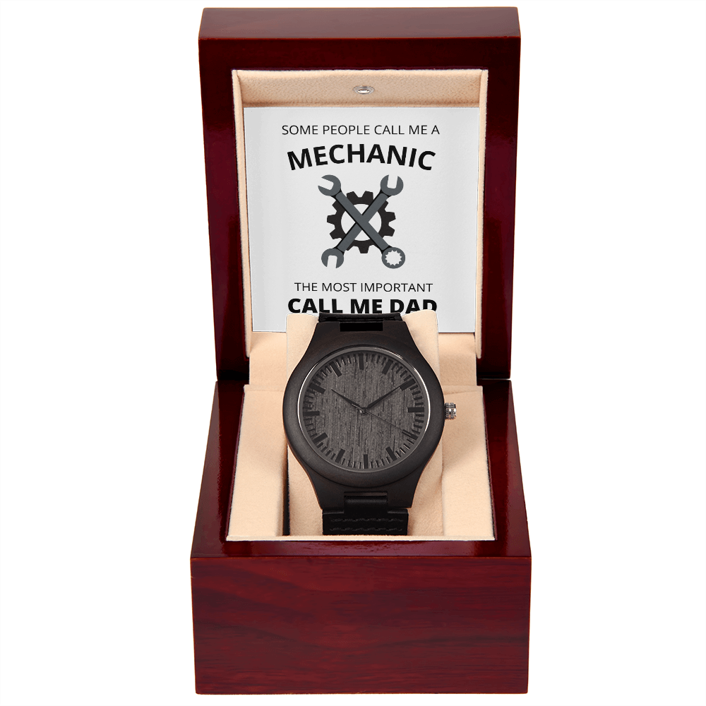DAD - MECHANIC 01 (Wooden Watch)