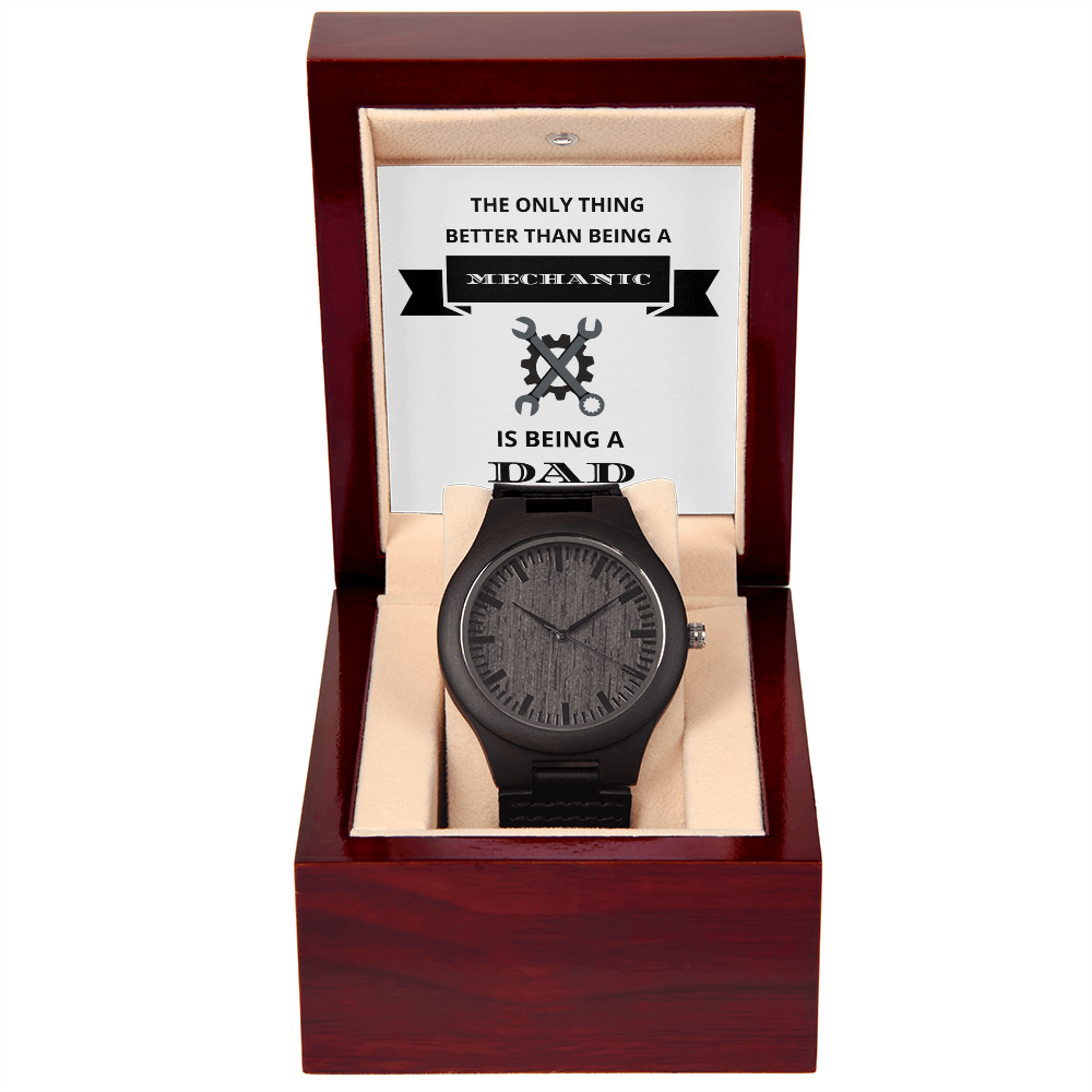 DAD - MECHANIC 03 (Wooden Watch)