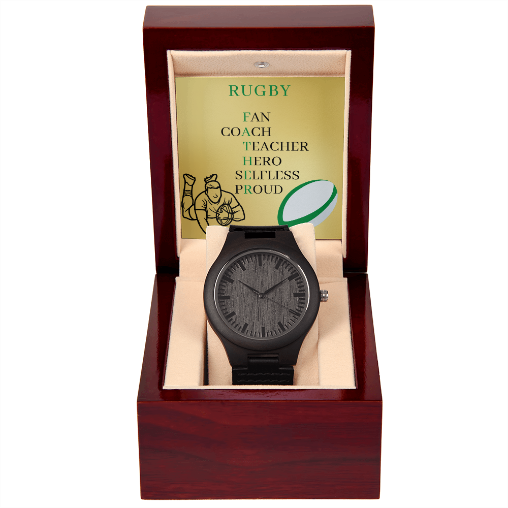 FATHER RUGBY (Wooden Watch)