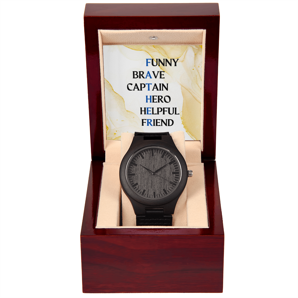 FATHER (Wooden Watch)