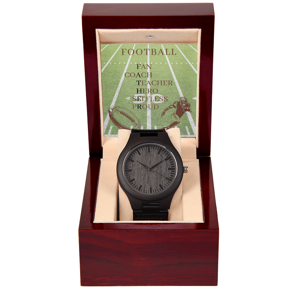 FATHER AMERICAN FOOTBALL 02 (Wooden Watch)