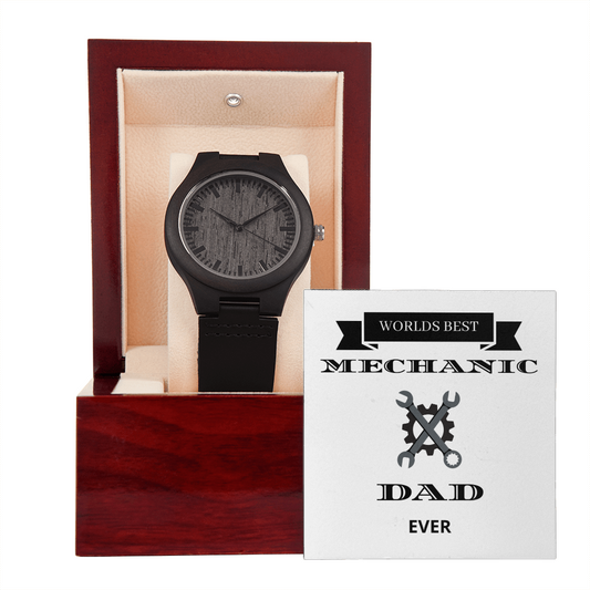 DAD - MECHANIC 02 (Wooden Watch)