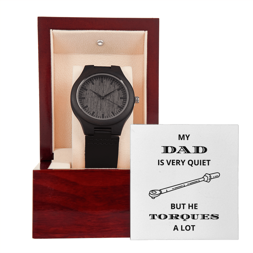 DAD - MECHANIC 05 (Wooden Watch)