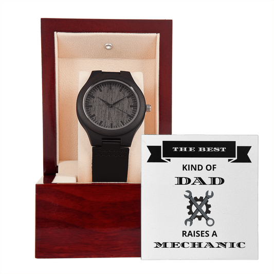 DAD - MECHANIC 04 (Wooden Watch)
