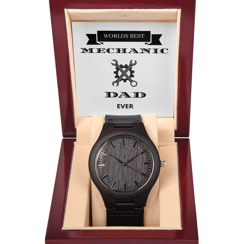 DAD - MECHANIC 02 (Wooden Watch)