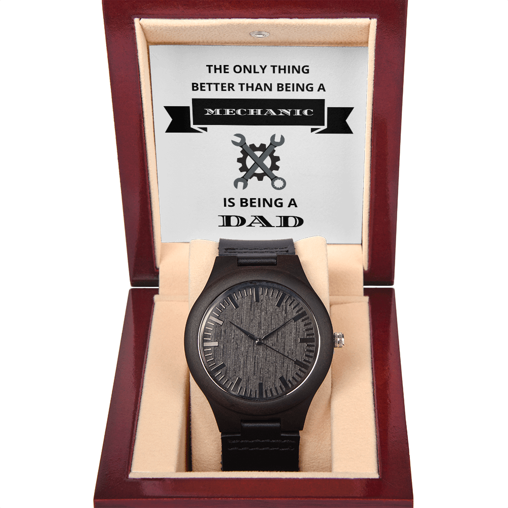 DAD - MECHANIC 03 (Wooden Watch)