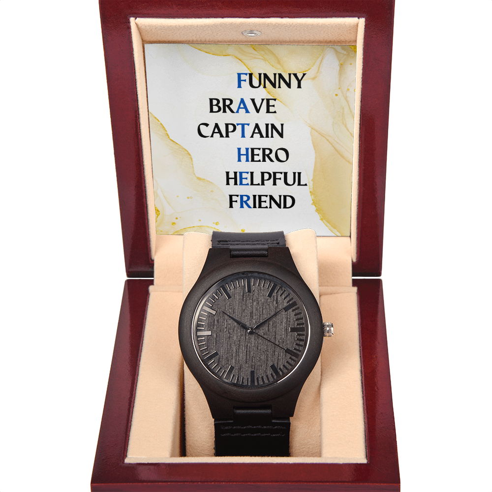 FATHER (Wooden Watch)