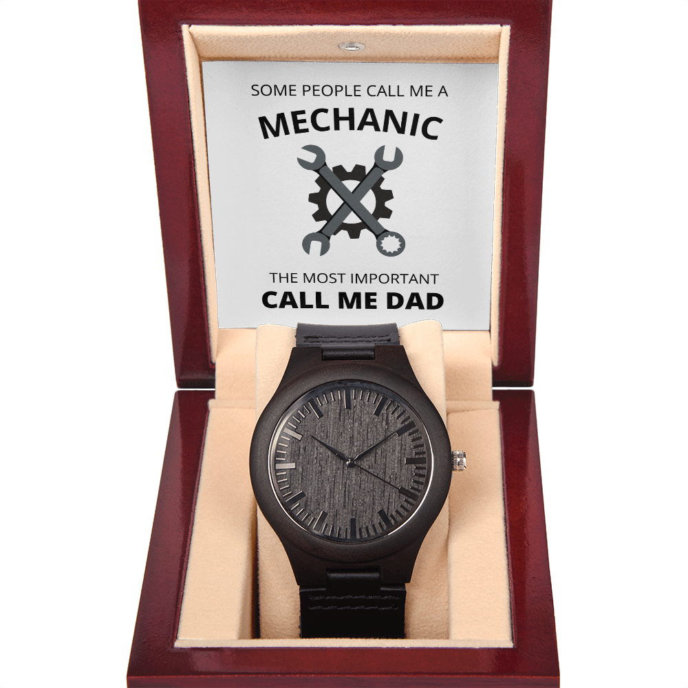 DAD - MECHANIC 01 (Wooden Watch)