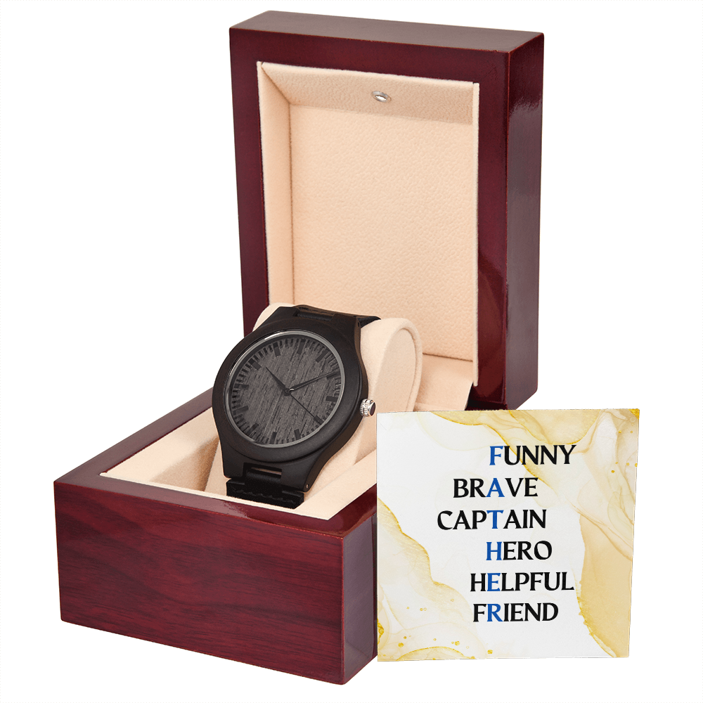 FATHER (Wooden Watch)
