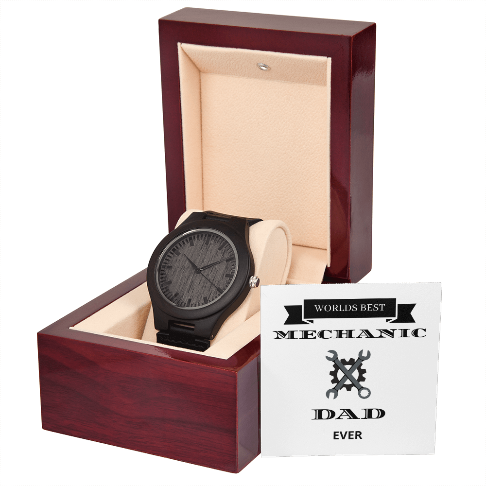 DAD - MECHANIC 02 (Wooden Watch)