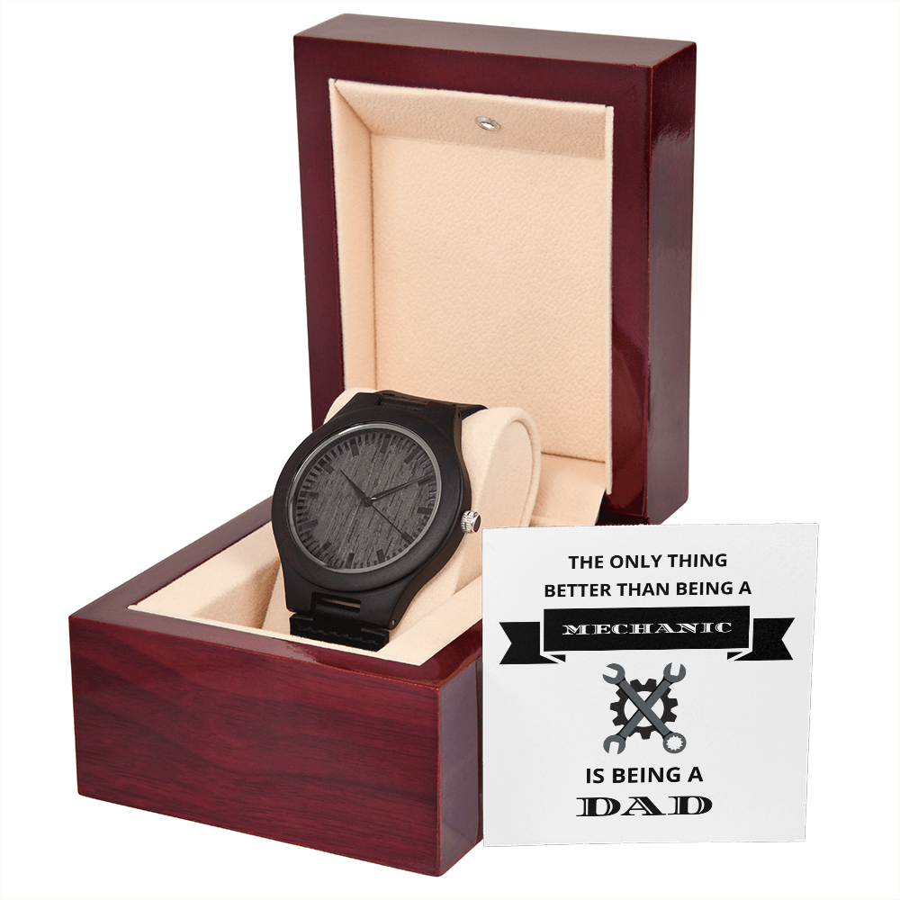 DAD - MECHANIC 03 (Wooden Watch)