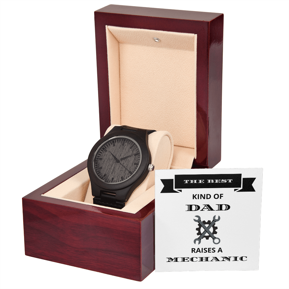 DAD - MECHANIC 04 (Wooden Watch)