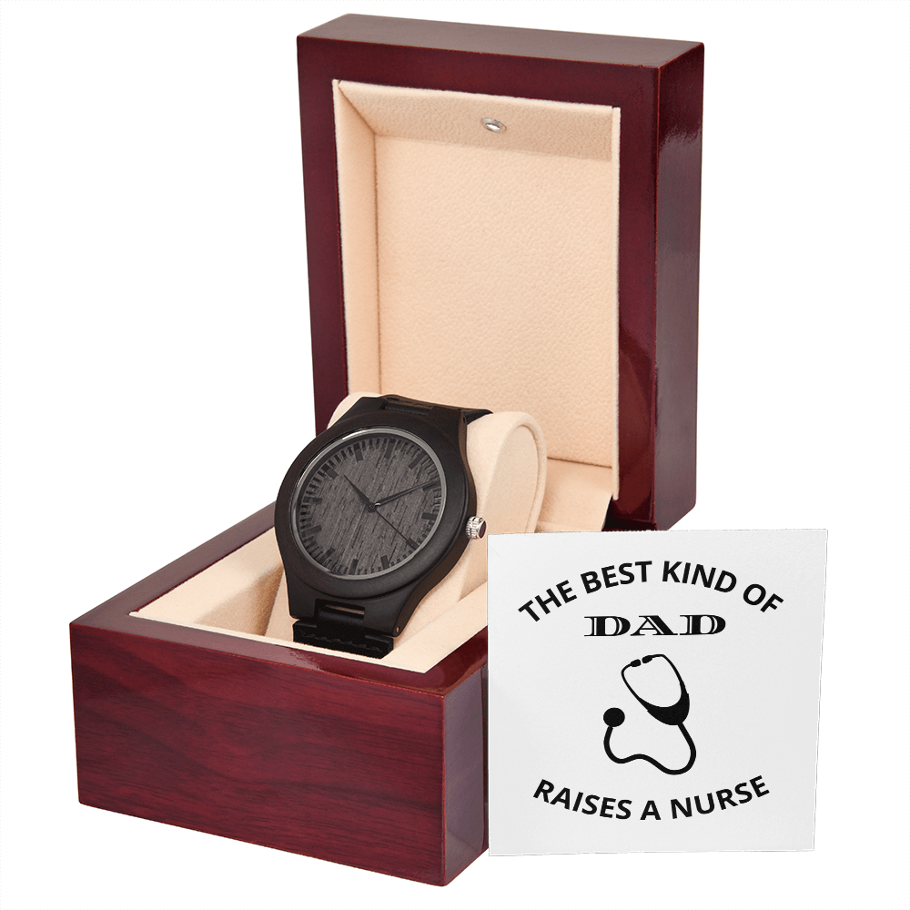 DAD - NURSE 02 (Wooden Watch)