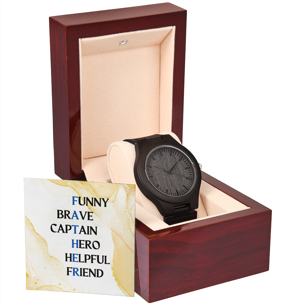 FATHER (Wooden Watch)
