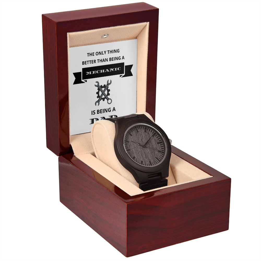 DAD - MECHANIC 03 (Wooden Watch)