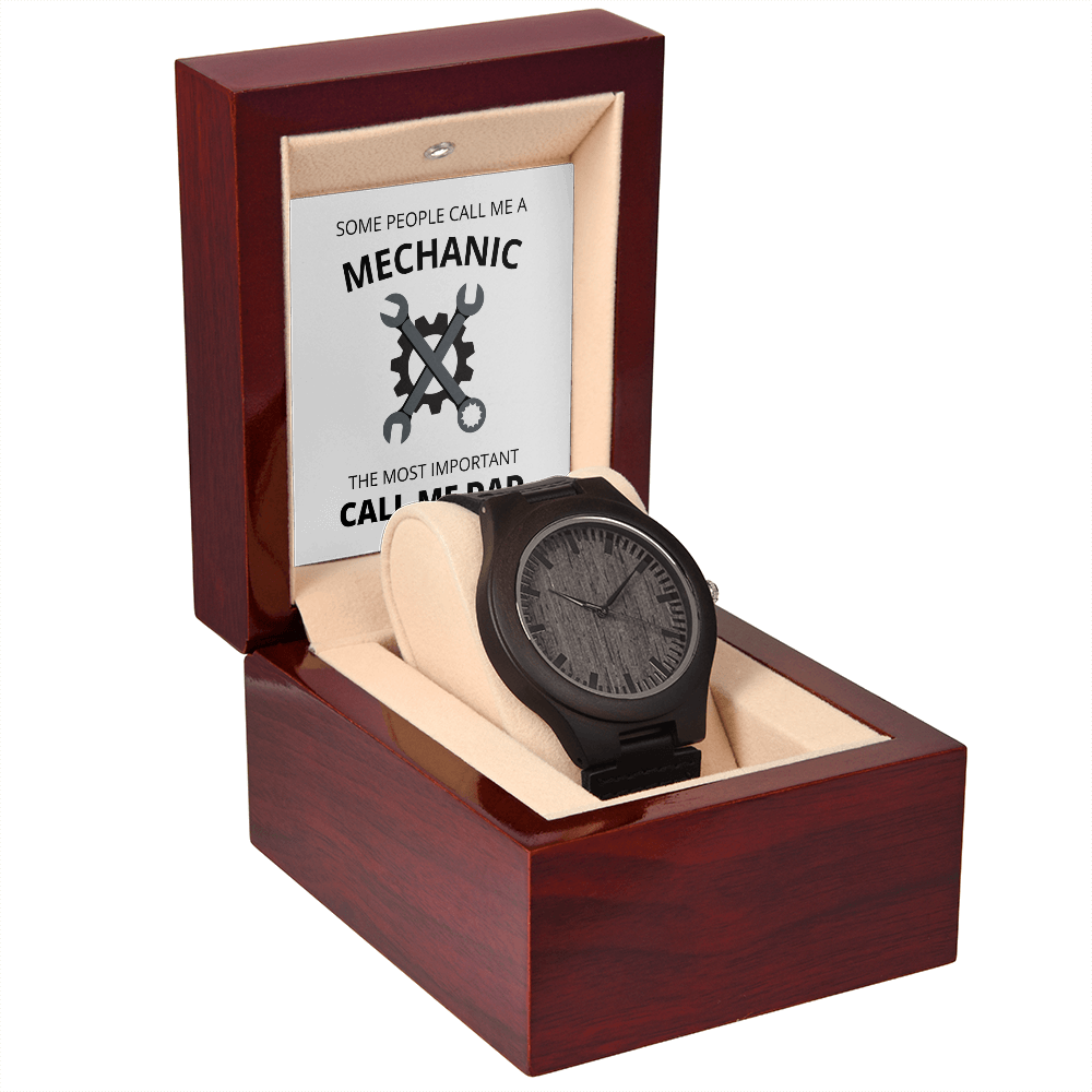 DAD - MECHANIC 01 (Wooden Watch)