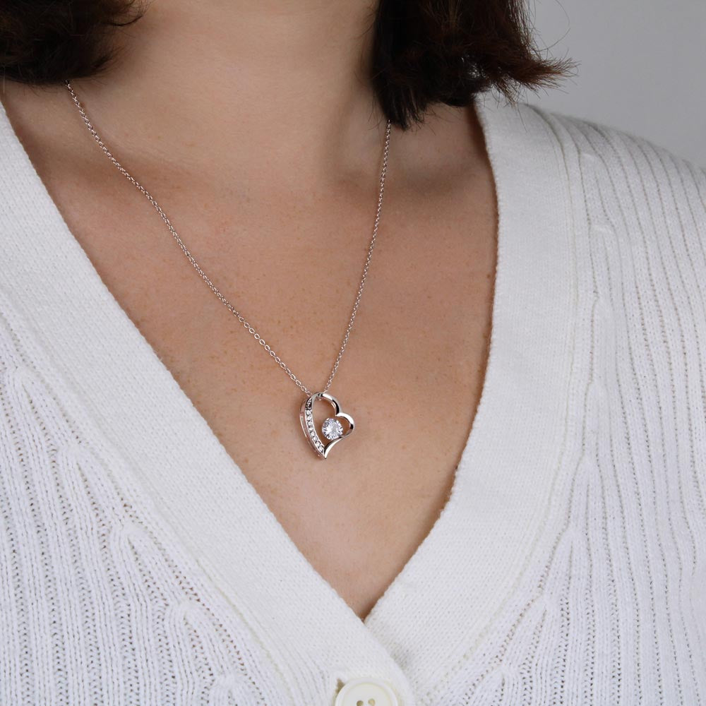 Mom. Forever in my heart (Forever Love necklace)