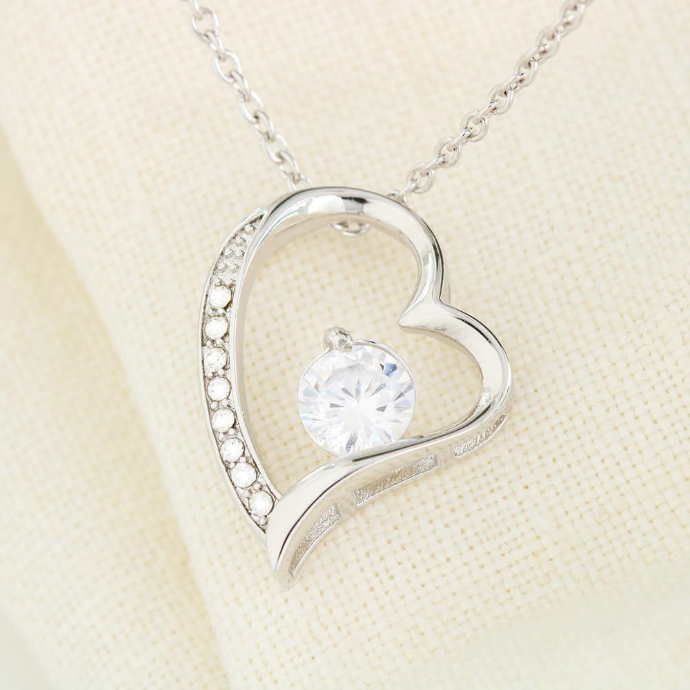 Happy Mother's Day Mum. Motherhood Perfection. (Forever Love necklace)