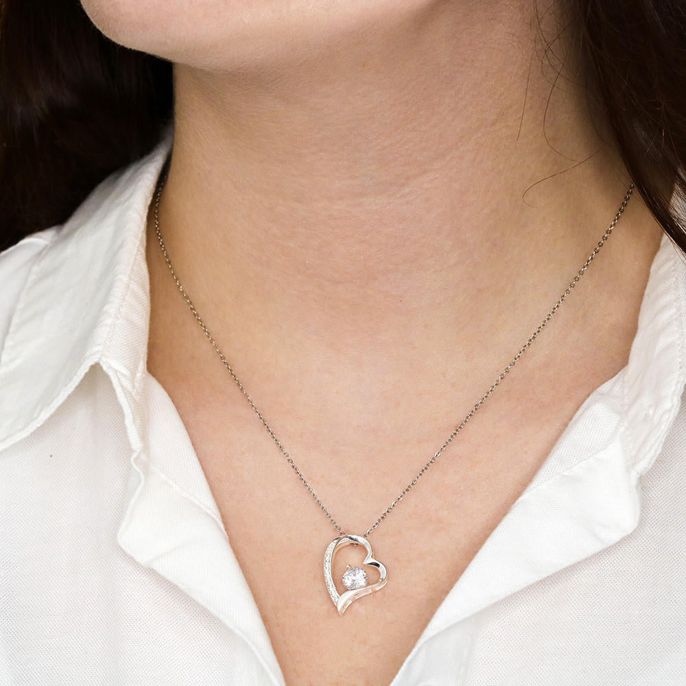 To My Future Wife. To The Moon And Back (Forever Love necklace)