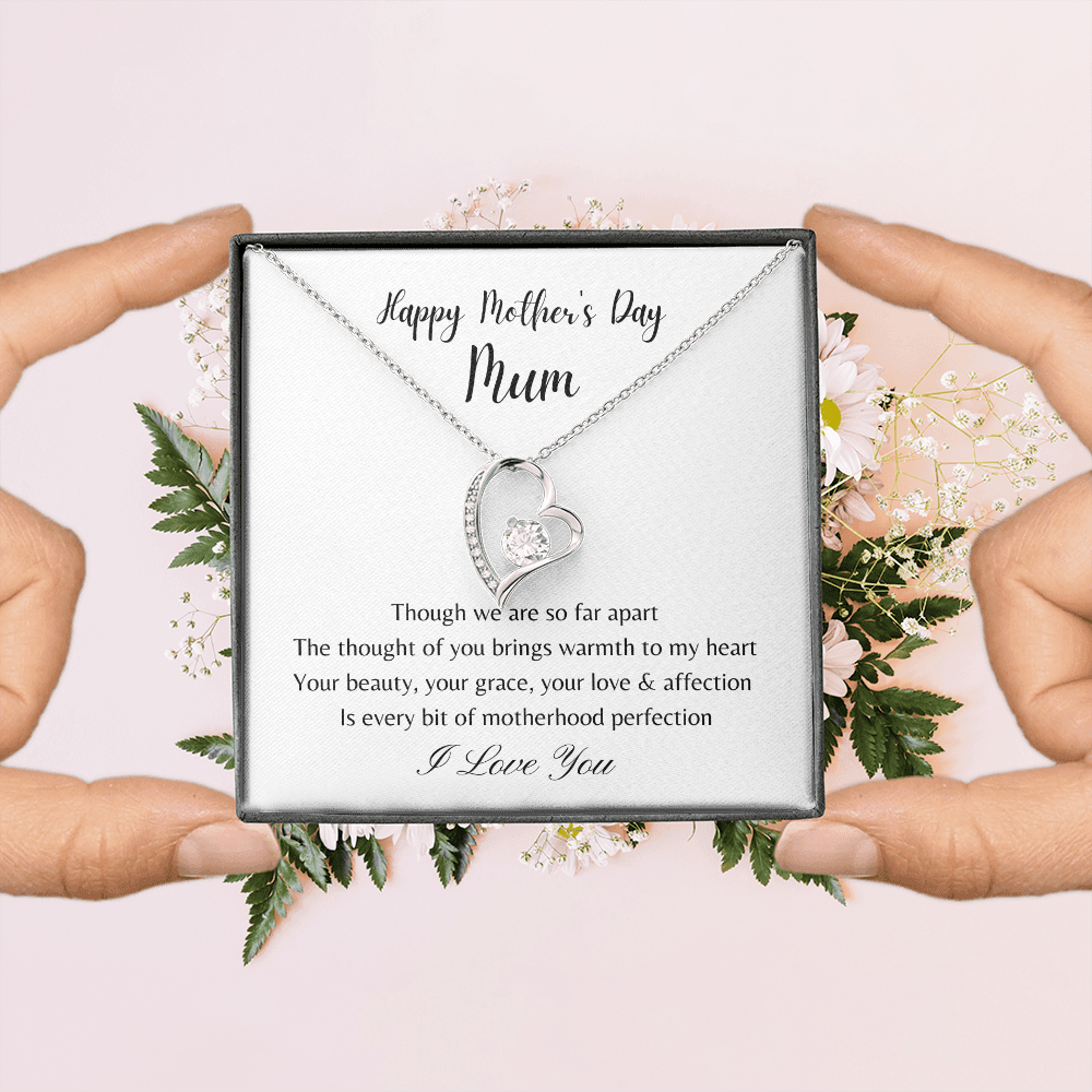 Happy Mother's Day Mum. Motherhood Perfection. (Forever Love necklace)