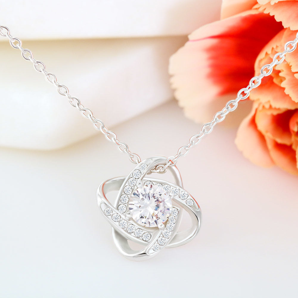 My Dream Come True (Love Knot necklace)(Message Card Personalizer)