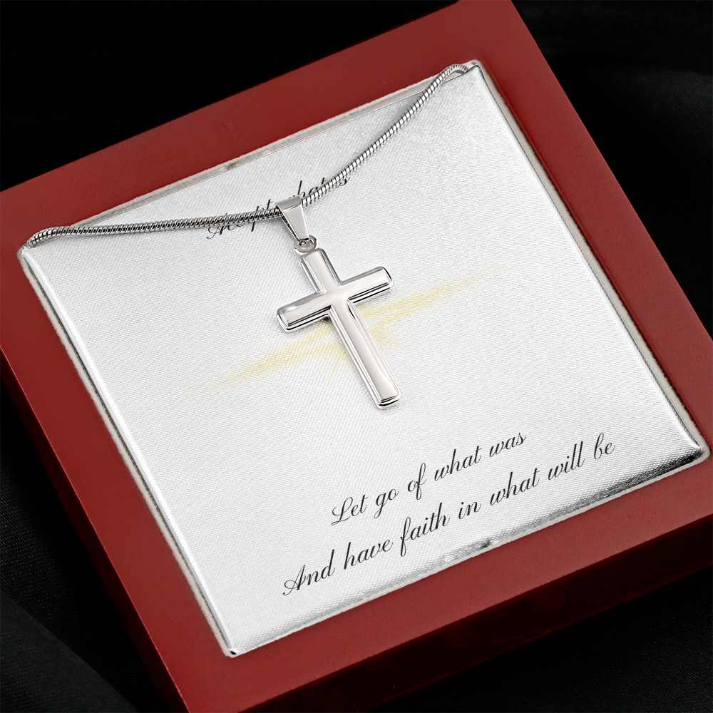 Have Faith (Personalized Cross necklace)