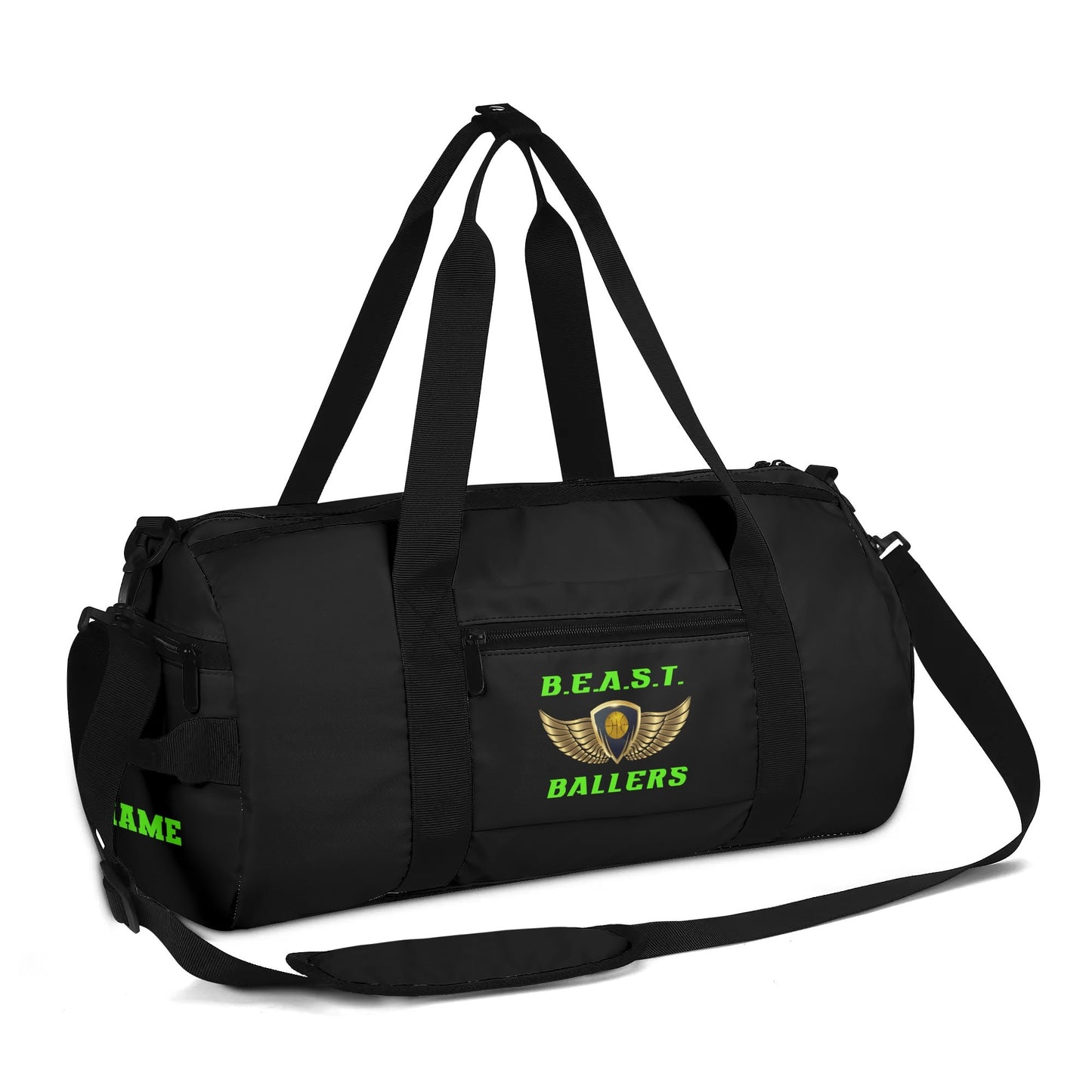 BEAST Ballers Sports Duffle Bag (Black)