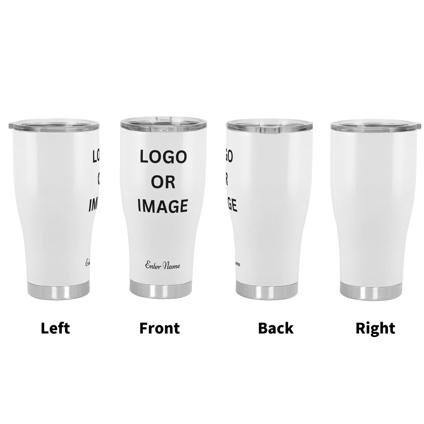 3D Personalized Stainless Steel Tumbler 30oz Printed Cup Gift