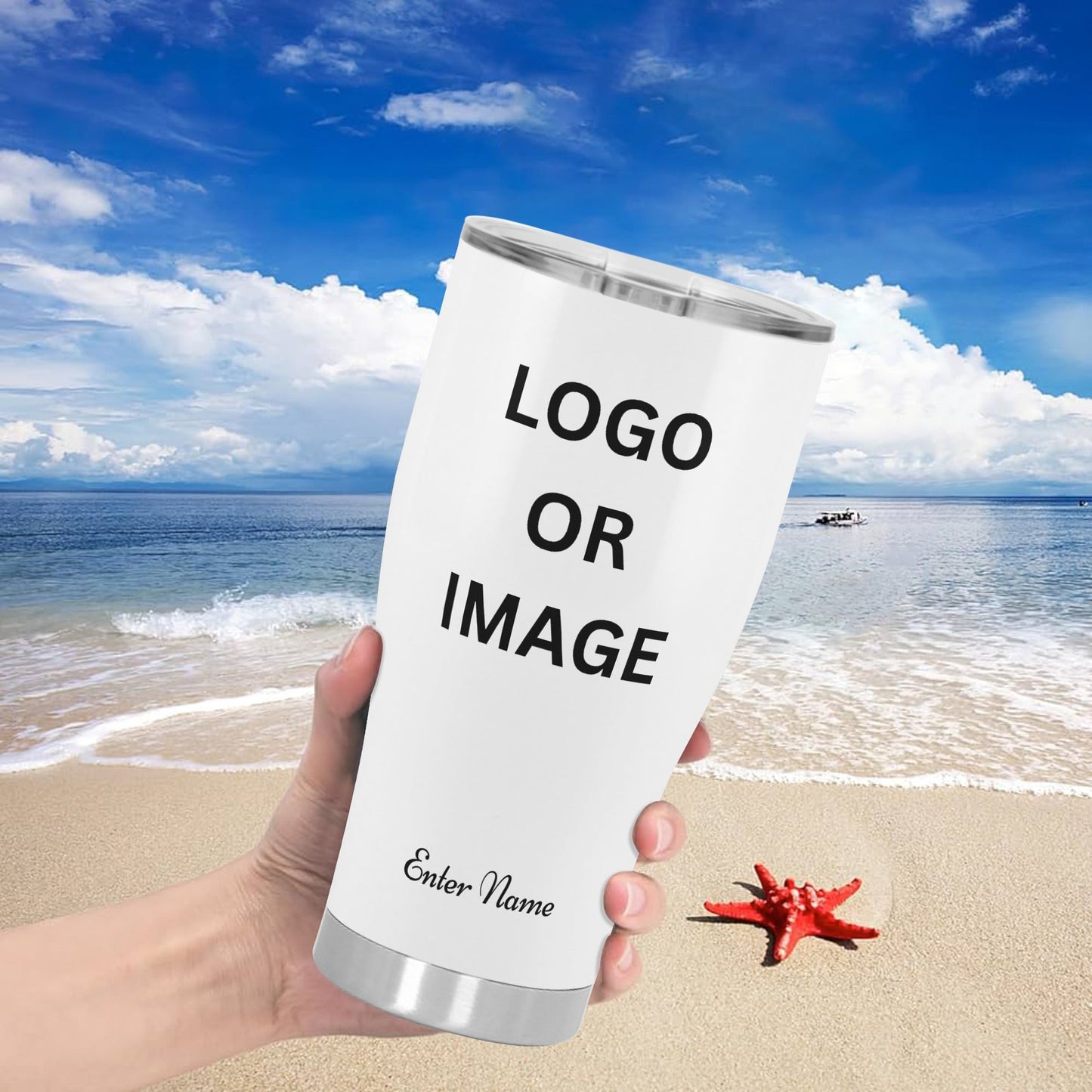 3D Personalized Stainless Steel Tumbler 30oz Printed Cup Gift