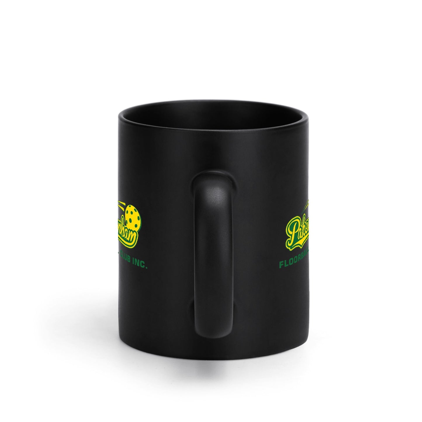 Pakenham Floorball Black Coffee Mug (325mL)