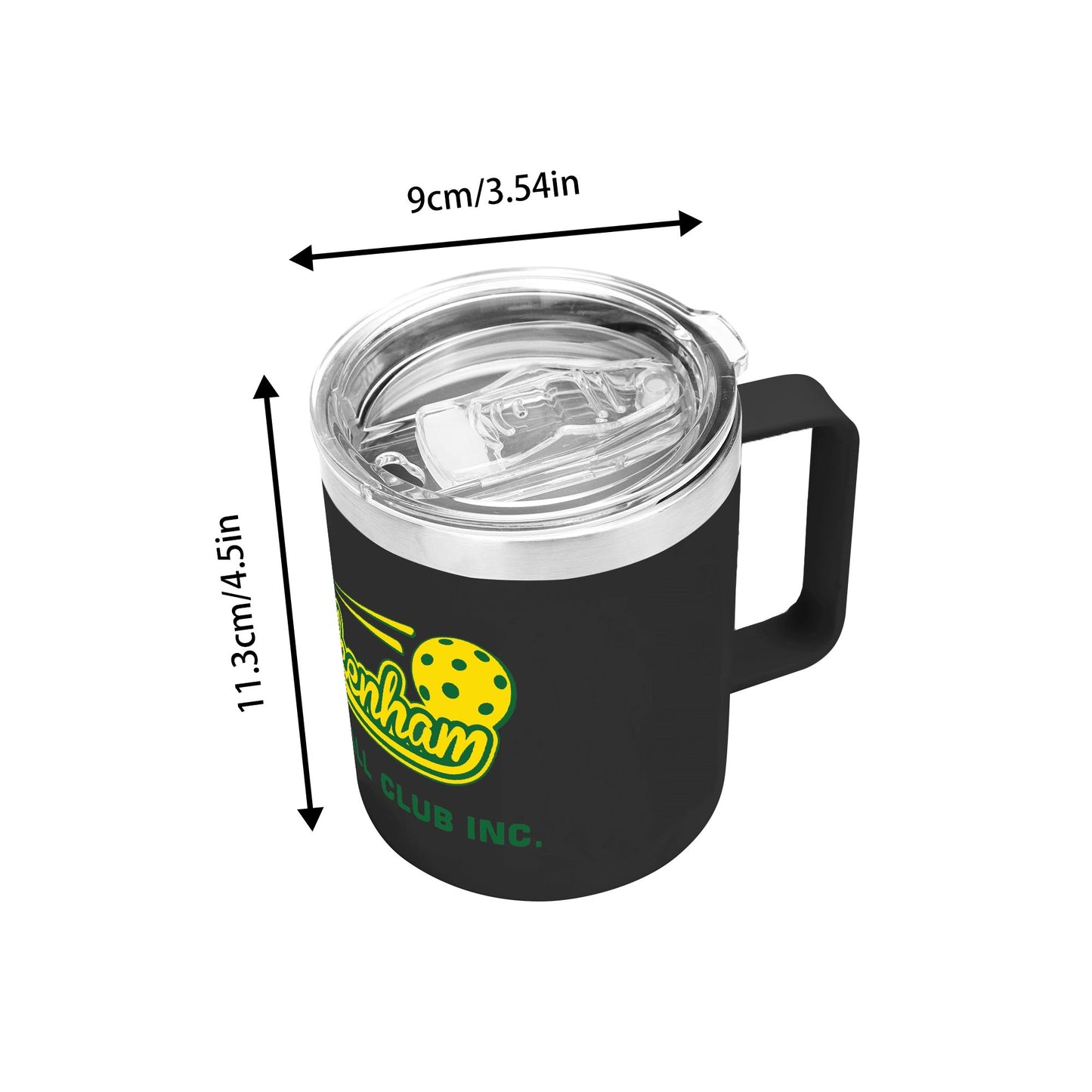 Pakenham Floorball Stainless Steel Coffee Mug (355mL)