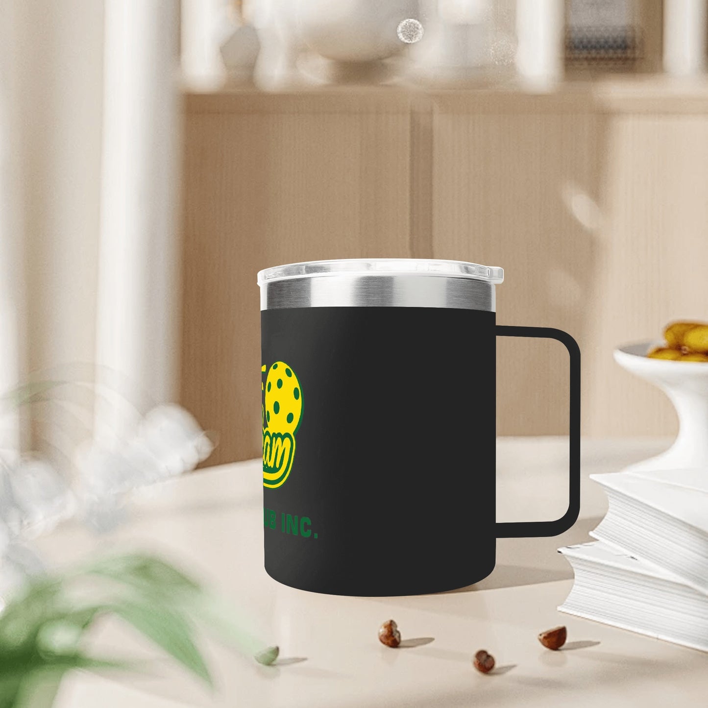 Pakenham Floorball Stainless Steel Coffee Mug (355mL)