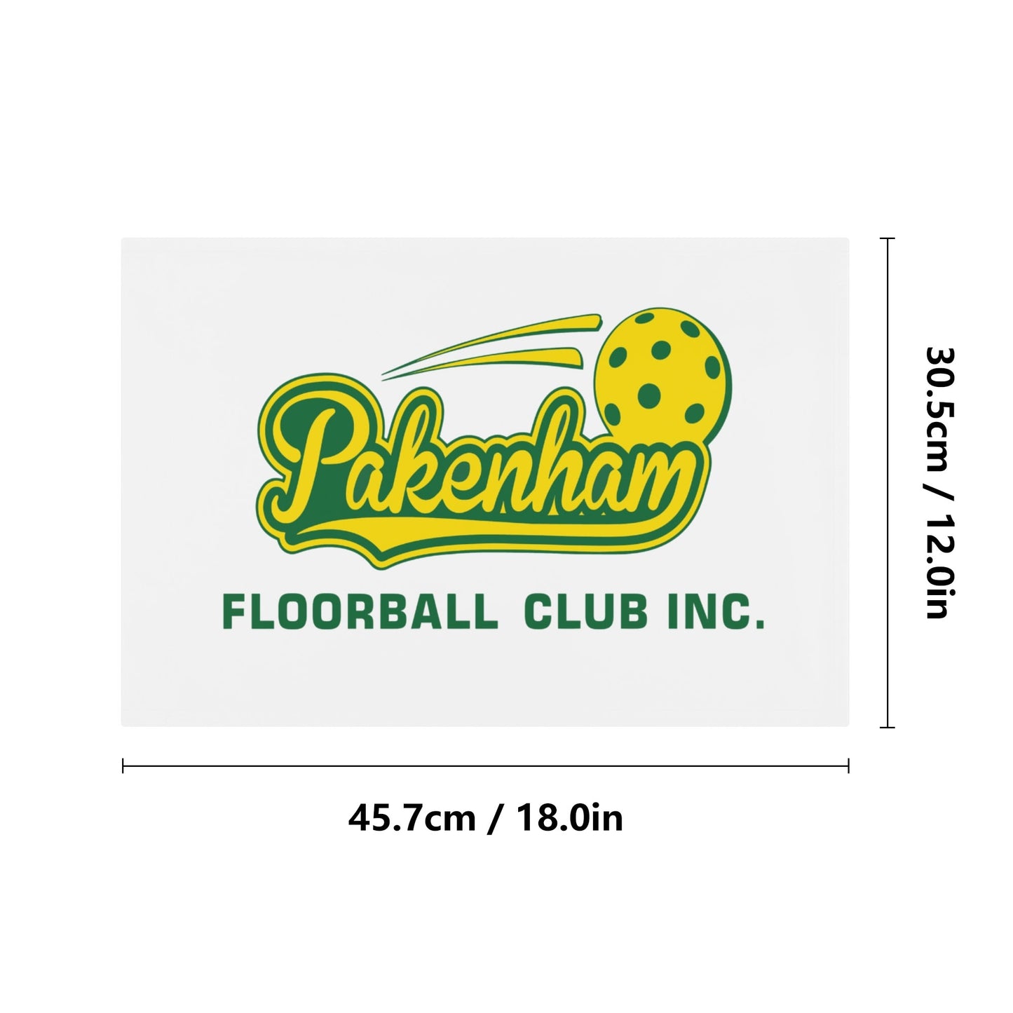 Pakenham Floorball Car Flag