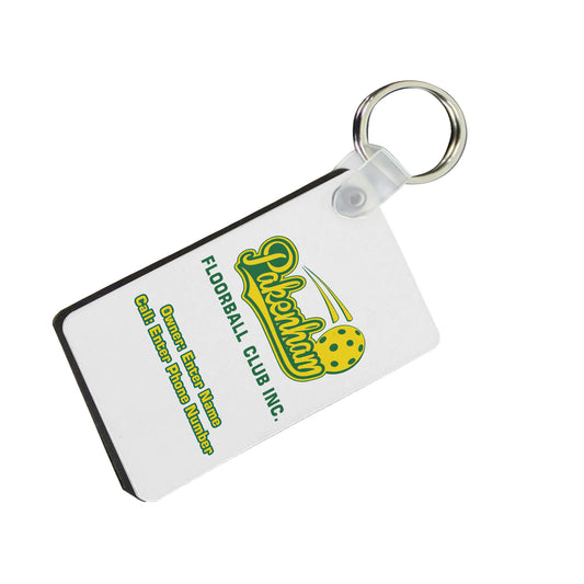 Pakenham Floorball MDF Keychain Rectangle