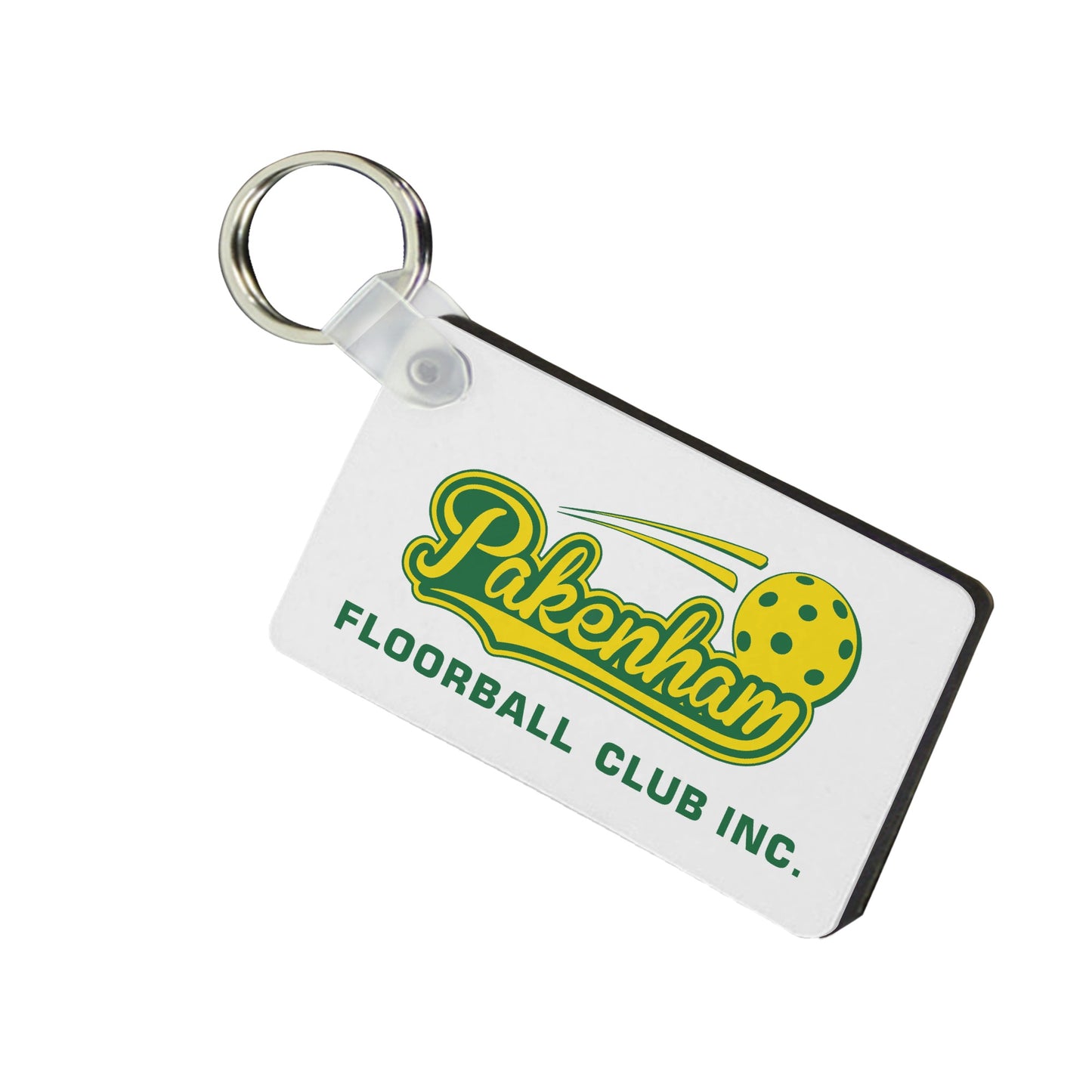 Pakenham Floorball MDF Keychain Rectangle