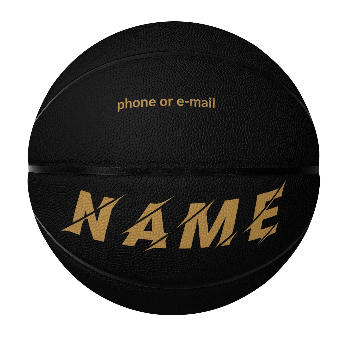 Premium Leather Basketball B.E.A.S.T. Personalised Basketball (Name)