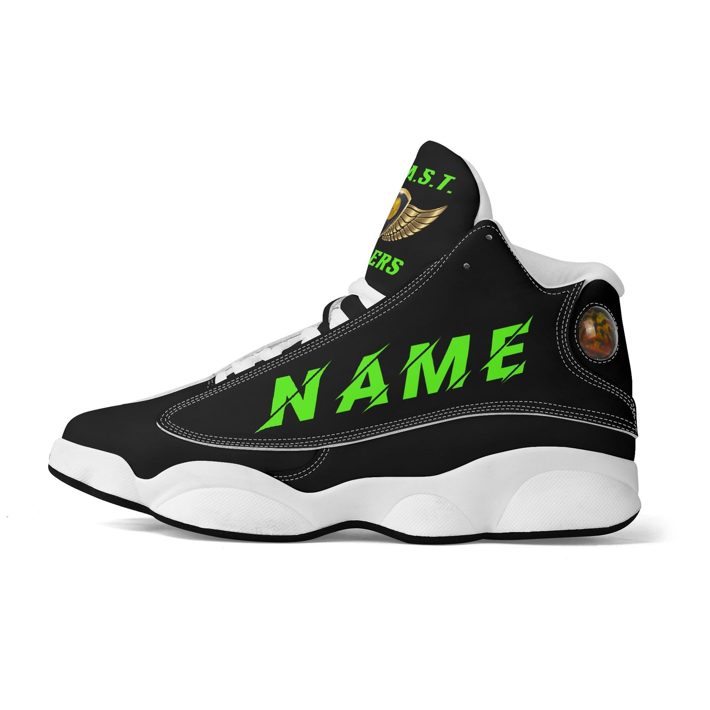 BEAST Ballers Personalised PU Leather Basketball Shoes (NAME)