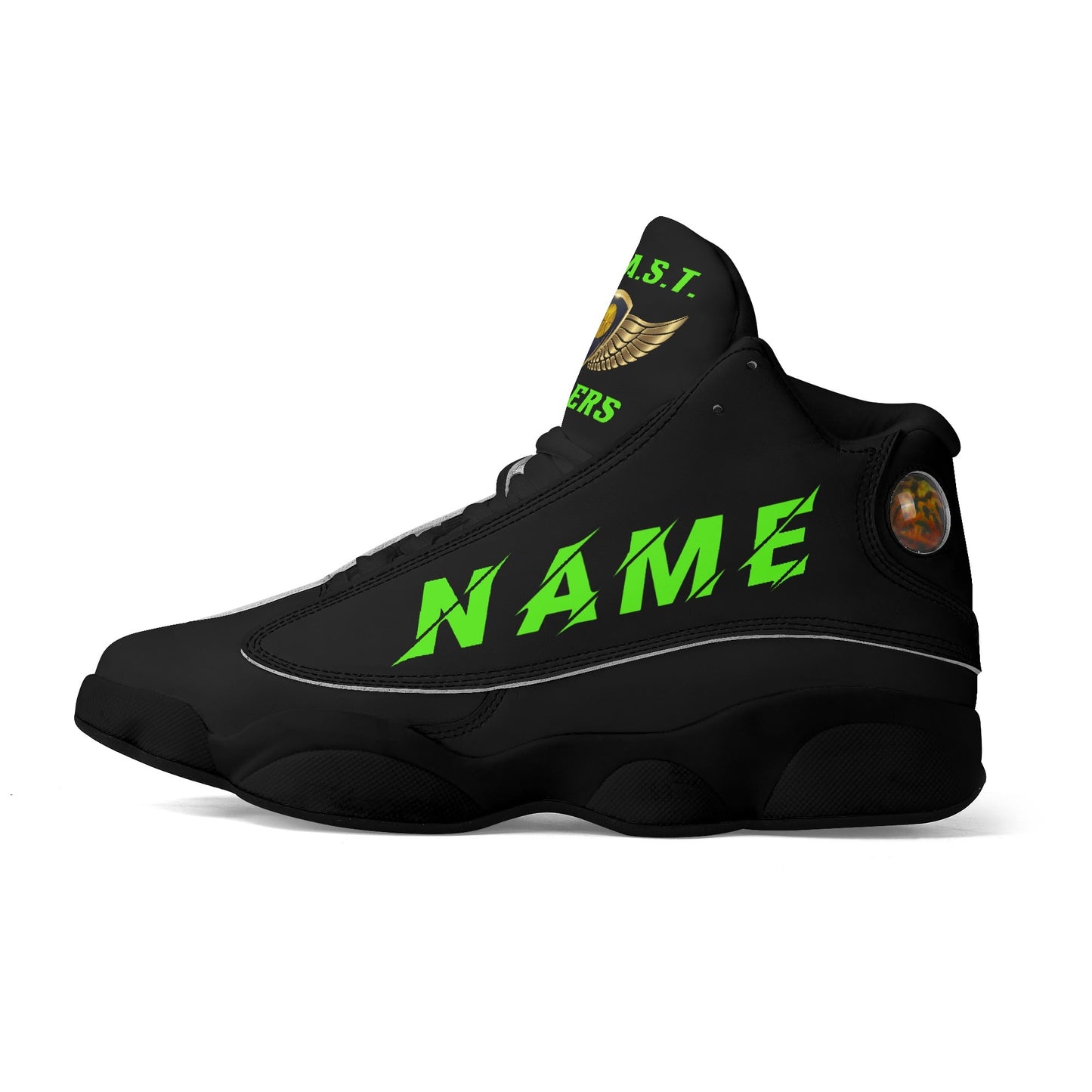 BEAST Ballers Personalised PU Leather Basketball Shoes (NAME)