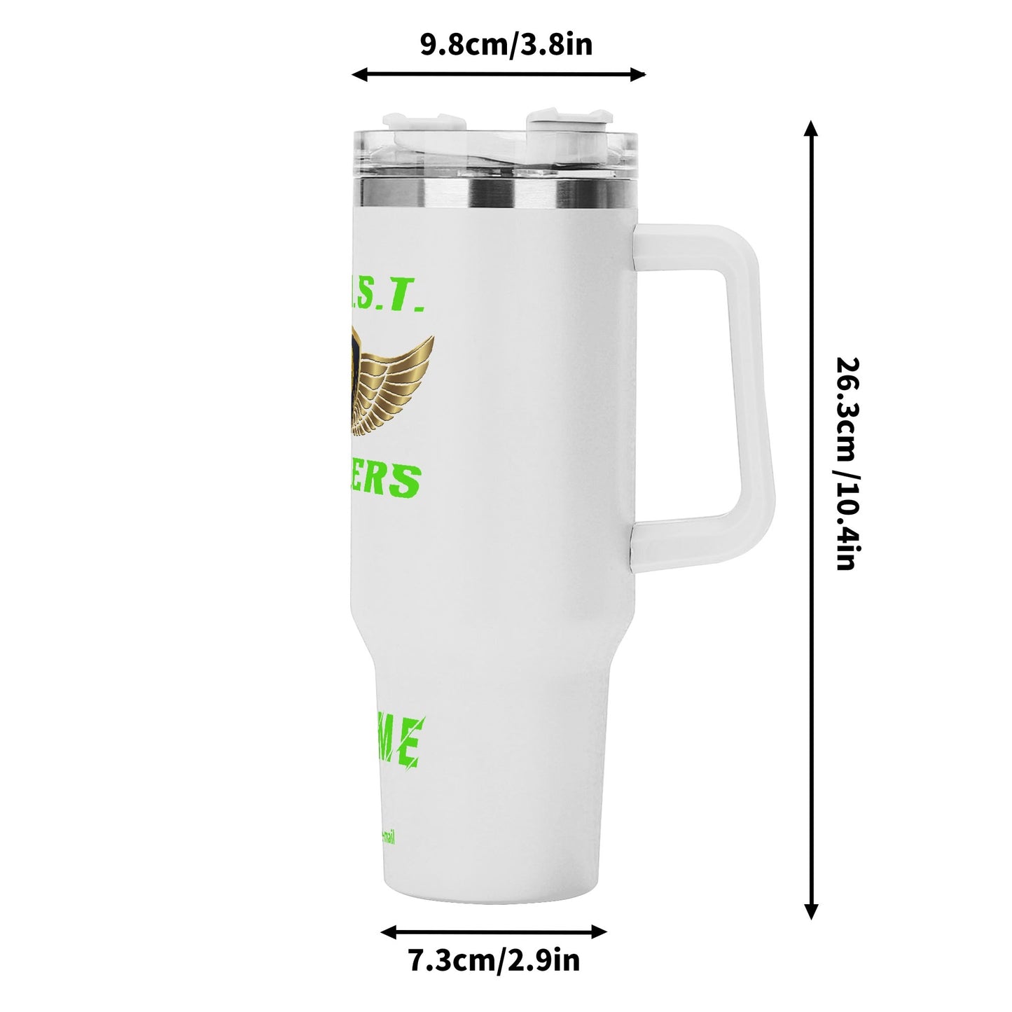 BEAST Ballers Personalised 40oz Stainless Steel Tumbler