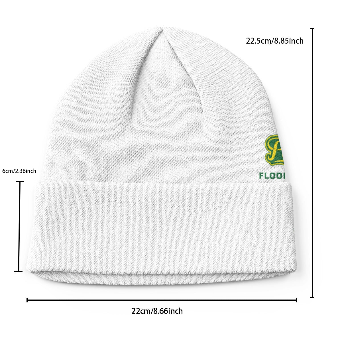 Pakenham Floorball White Beanie