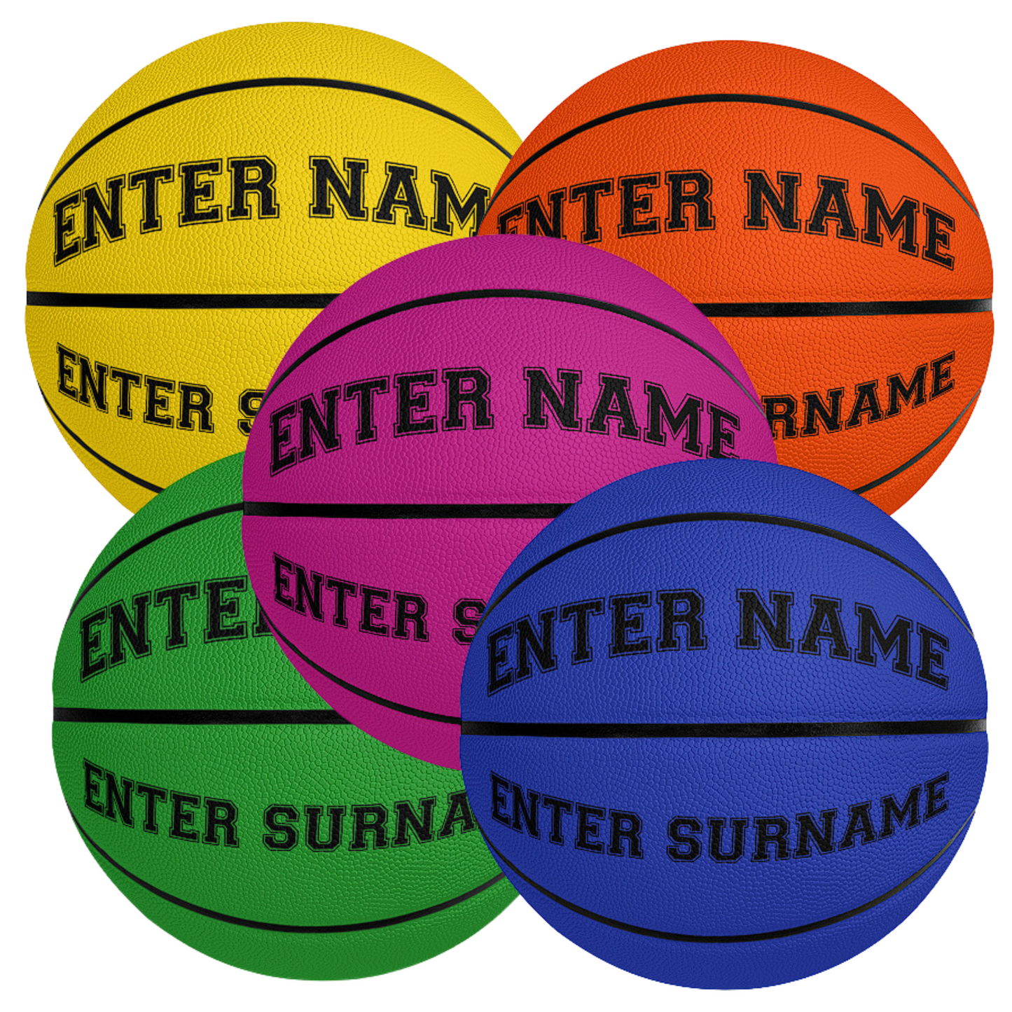 Premium Leather Basketball (Custom Name)
