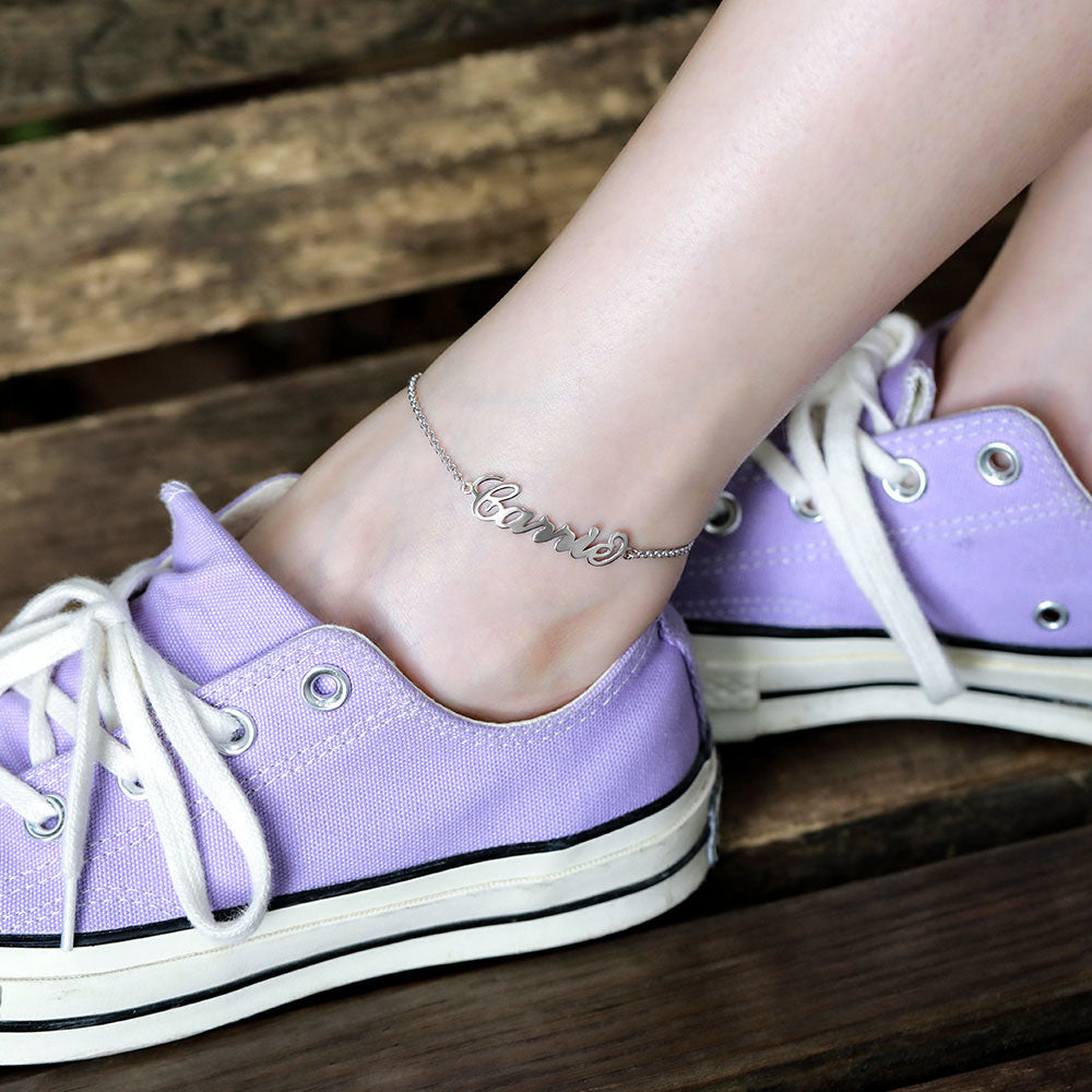 Personalized Name Anklet