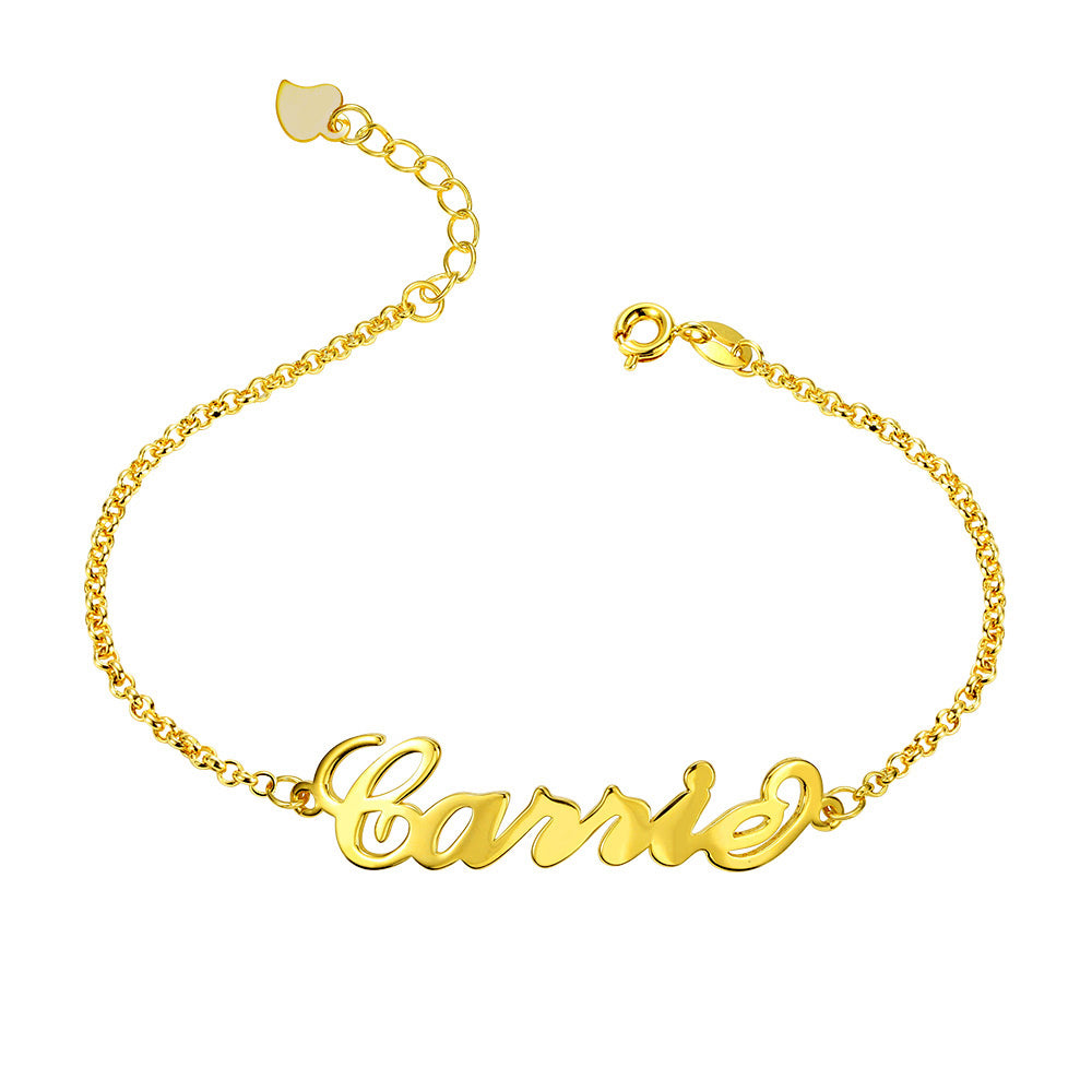 Personalized Name Anklet