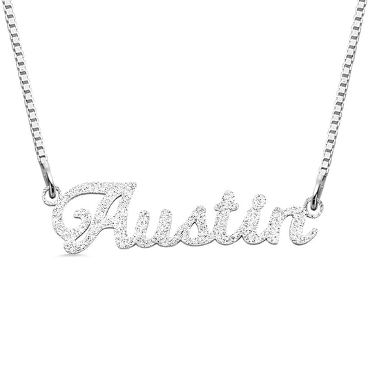 Personalized Sparkling Name Necklace