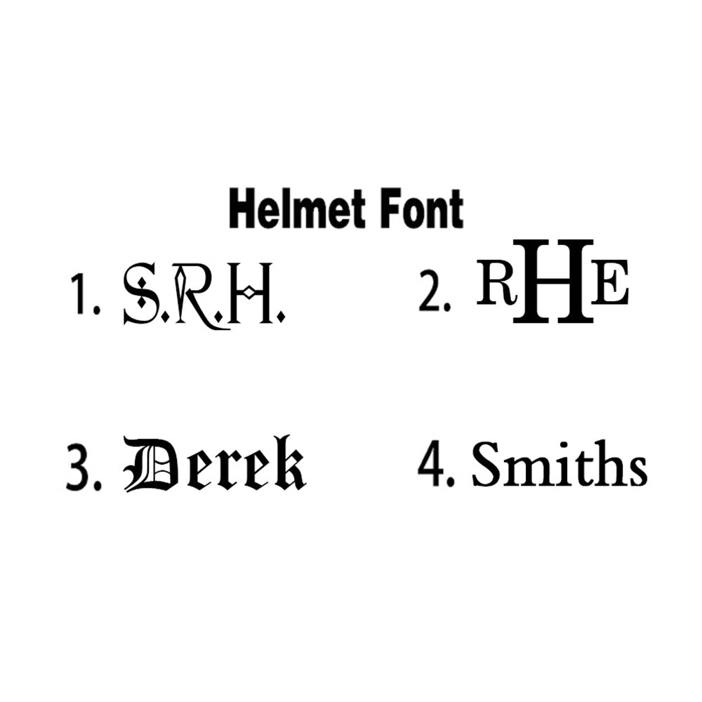 Personalized Name Monogram Motorcycle Helmet Keychain
